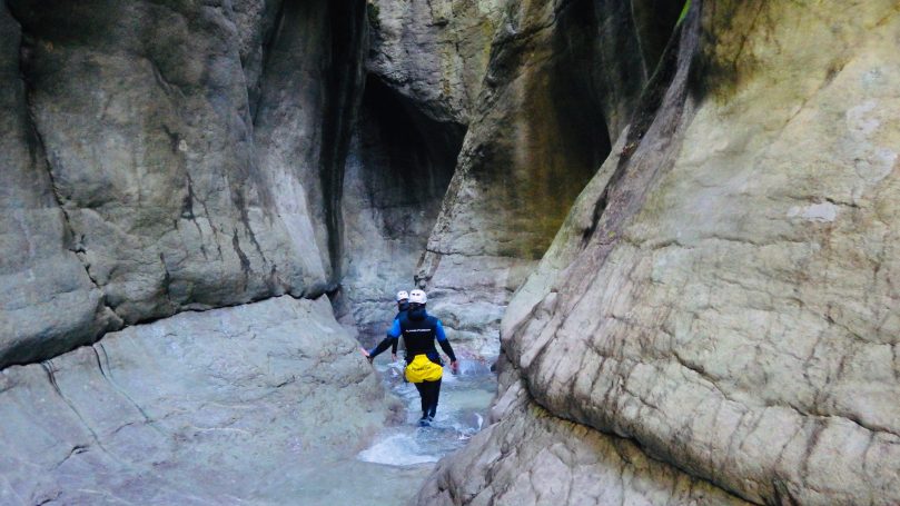 Canyoning Engstelle Merlins World