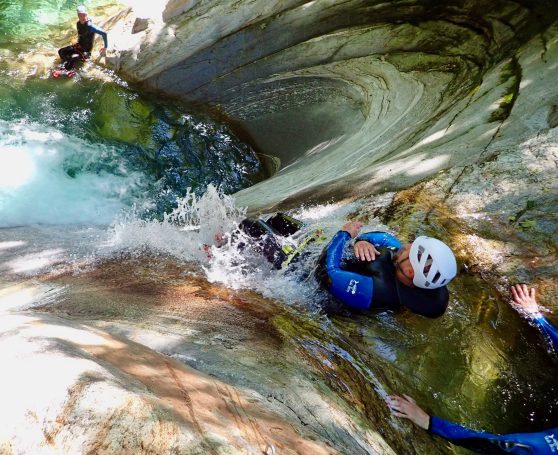 Canyoning in Italien, Val Bodengo