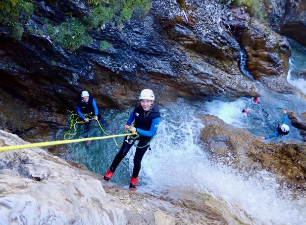 Familien Canyoning im Lechtal und Vorarlberg